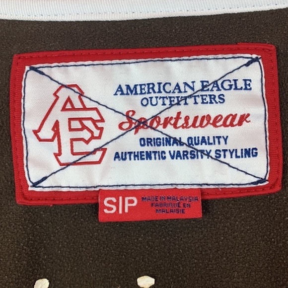 American Eagle Varsity Track Jacket - Picture 5 of 6